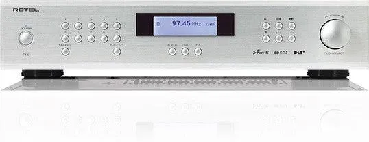 ROTEL T-14 SILVER Sintonizzatore Network Audio DAB+/FM stereo con RDS e Internet Radio