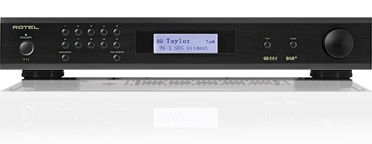 ROTEL T-11 NERO sintonizzatore stereo FM/DAB+ con RDS