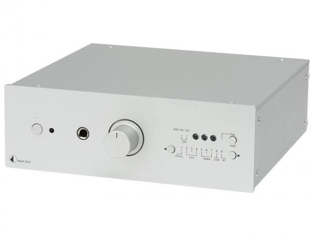 Pro-ject MAIA DS2 SILVER Amplificatore integrato stereo audiophile con DAC e Bluetooth AptX