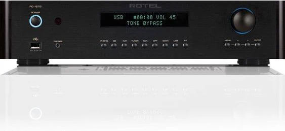 Rotel RC-1572 BLACK Preamplificatore stereo convertitore D/A 32bit/768KHz, trasformatore toroidale