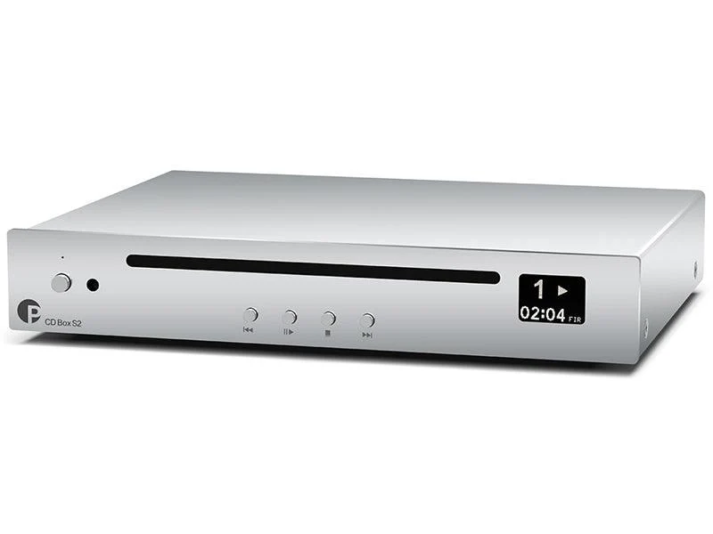 Pro-ject CD BOX S2 CHROME Lettore di CD Hi-Fi, CD-R, CD-RW e SACD Ibridi