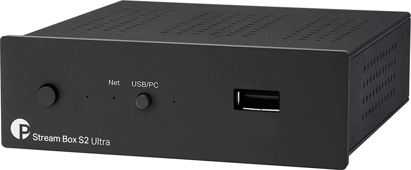 Pro-ject STREAM BOX S2 BLACK Streamer musicale di rete MP3, FLAC (24/192), WAV, AAC, ALAC, APE