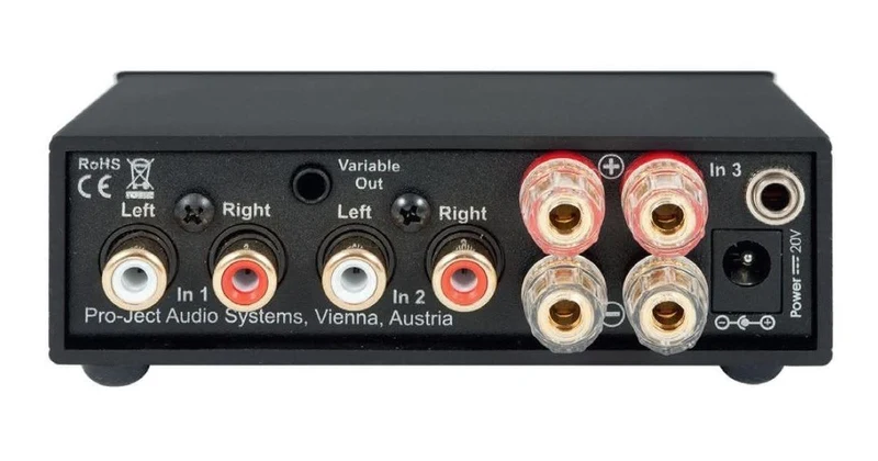 Pro-ject STEREO BOX S2 BLACK Amplificatore integrato stereo Hifi audiophile