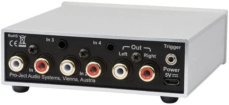 Pro-ject PRE BOX S2 ANALOGUE BLACK Preamplificatore stereo analogico