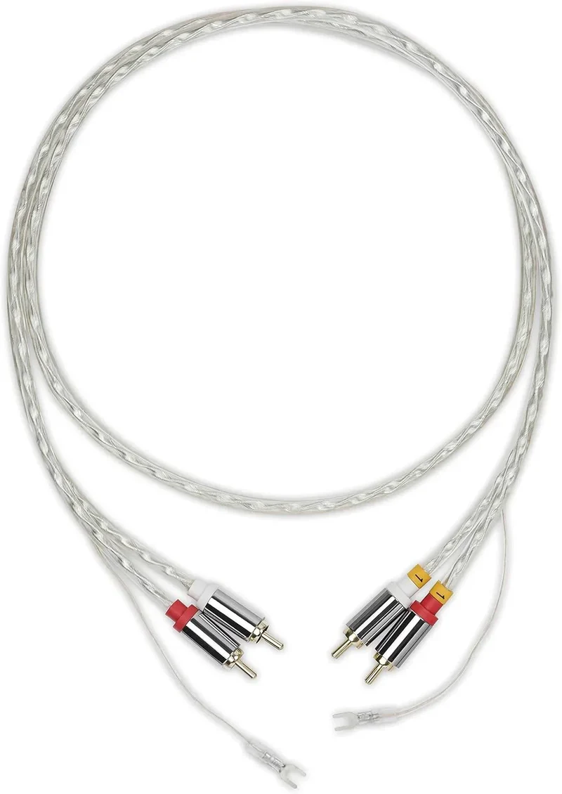 Pro-ject PHONO E RCA Cavo stereo RCA/RCA per elettroniche/giradischi, 1.23mt