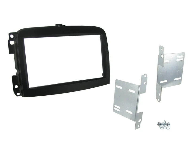 Alpine APF-F26022-FI Kit installazione per Fiat 500L dal 2015, Nero Opaco