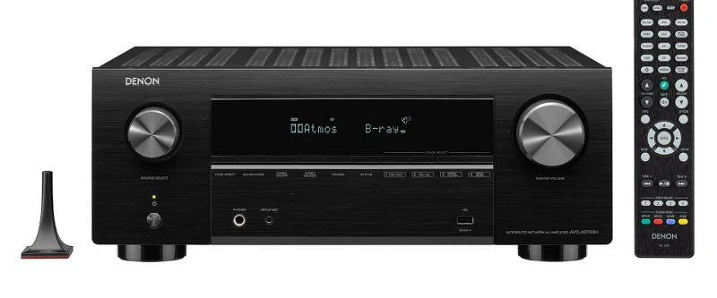 Denon AVC-X3700H amplificatore home cinema AV 9.2 canali da 180W, HDMI 2.1 e 8k/4k