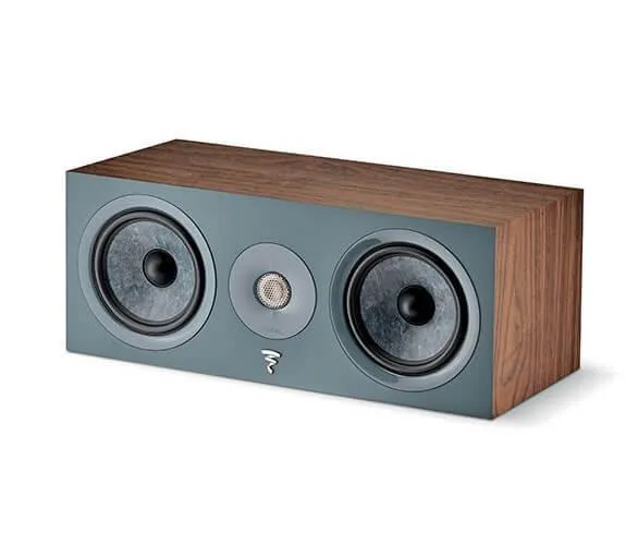 Focal CHORA CC diffusore centrale, Legno Scuro, 2 vie, cassa chiusa, doppio woofer Slatefiber, tweeter concavo, 200 W