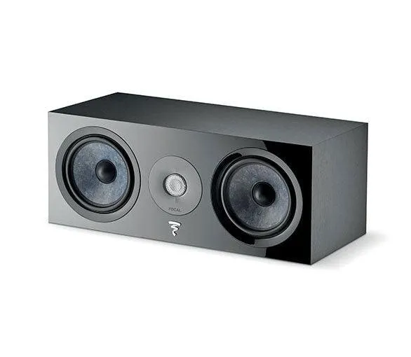 Focal CHORA CC diffusore centrale, Nero, 2 vie, cassa chiusa, doppio woofer Slatefiber, tweeter concavo, 200 W