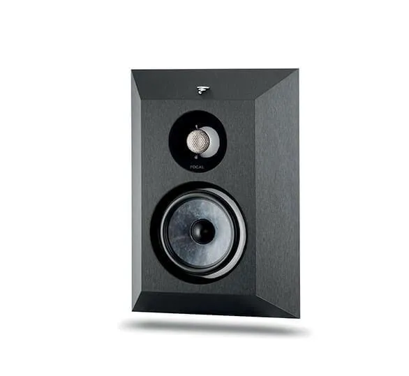 Focal Chora SR COPPIA diffusori surround 2 vie, Nero , midwoofer, Slatefiber, tweeter concavo, 120 W (COPPIA)