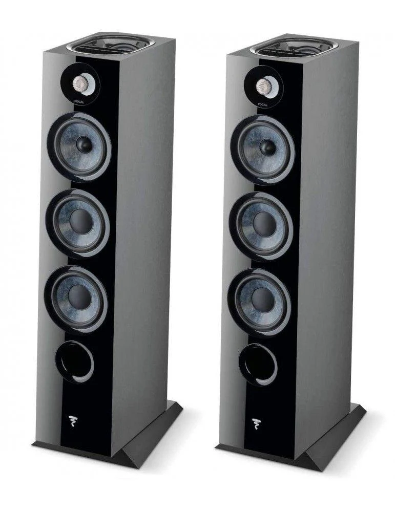 Focal CHORA 826D BLACK diffusori da pavimento, 3 vie + 1 via per Atmos, 250W (COPPIA)