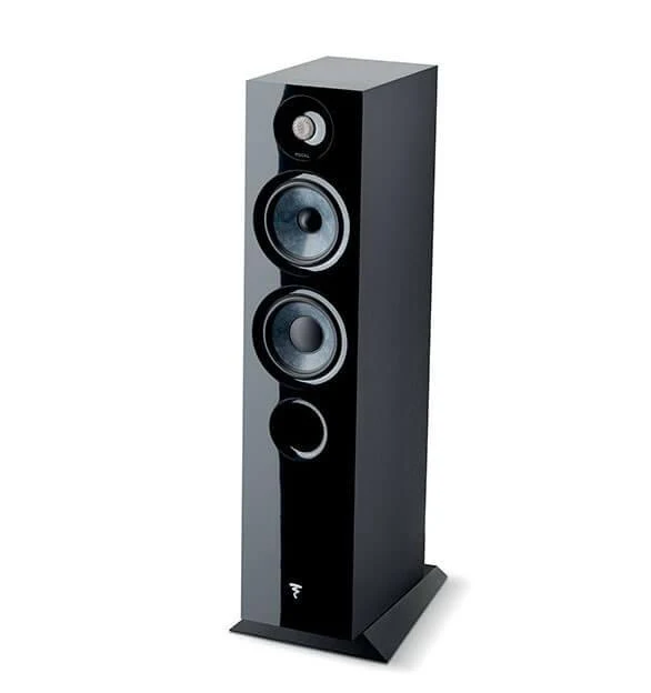 Focal chora 816 COPPIA diffusori da pavimento, 2,5 vie, Nero, bass reflex, Slatefiber, 200 W