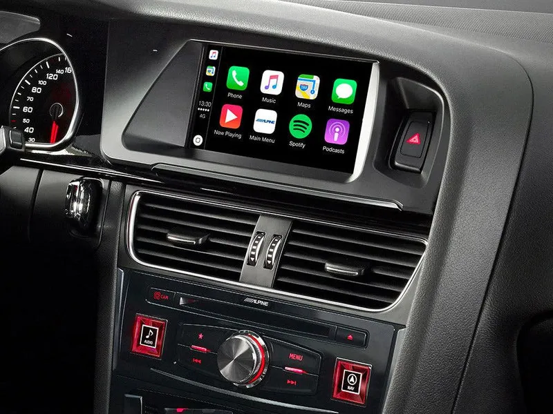 Alpine X703D-A5 autoradio 2 din per Audi A5, mappe TomTom, Apple CarPlay e Android Auto