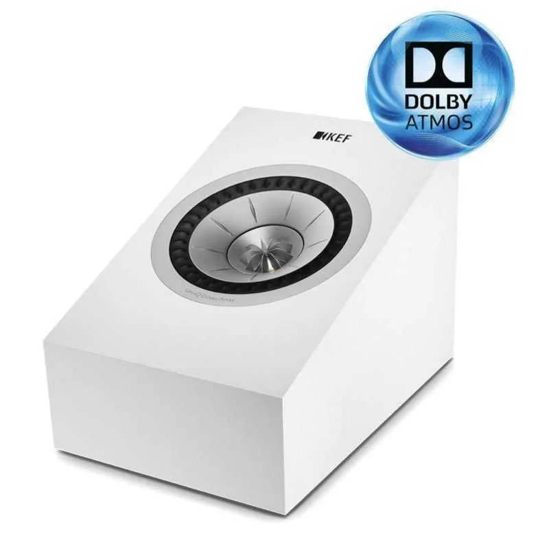 KEF Q50A WHITE Diffusori (COPPIA) ATMOS ENABLED - UNI-Q Mid-woofer 130mm - tweeter 25 mm - 100W