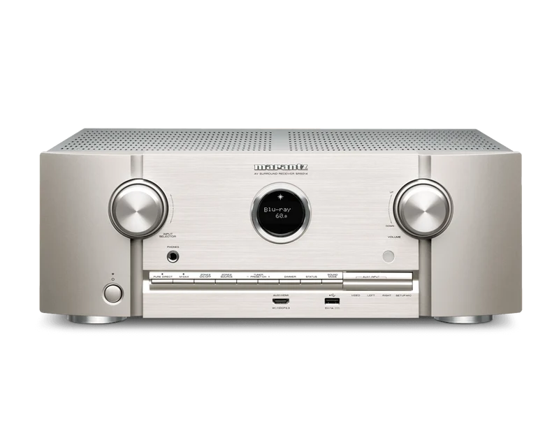 Marantz SR5014 Sintoamplificatore AV, silver,oro 7.2 Canali 4K Ultra HD, tecnologia HEOS - 100 W/canale