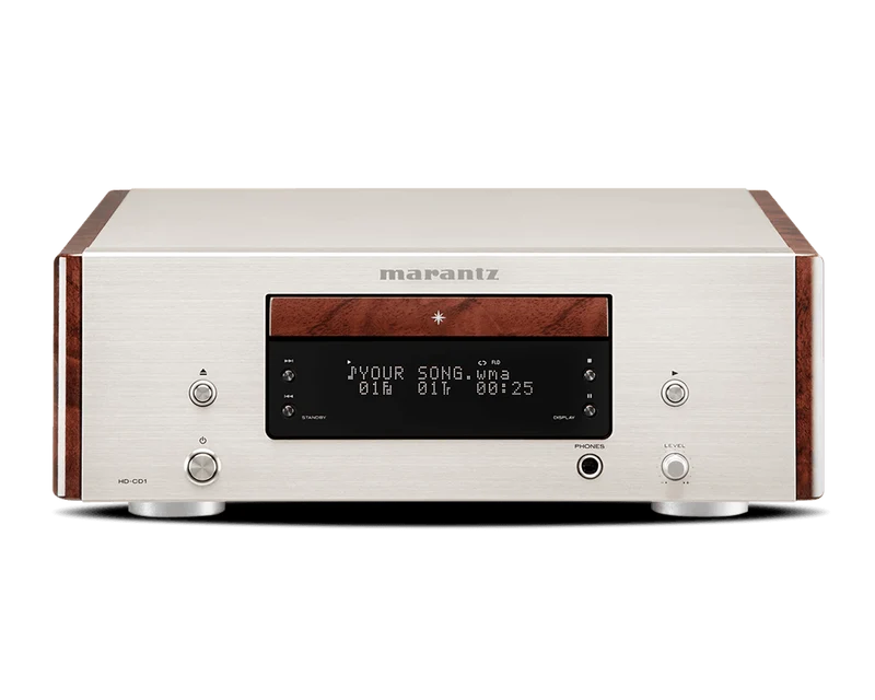 Marantz HD CD1 Lettore CD compatto, Silver Oro, Quick Replay - ECO friendly con moduli Marantz HDAM®-SA2