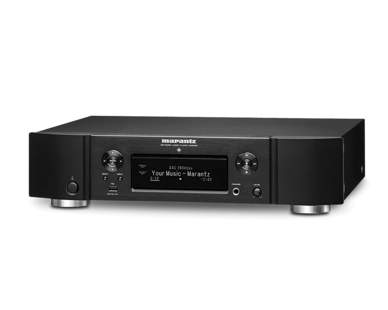 Marantz NA6006 lettore di rete streaming Ethernet, Nero, Wi-Fi dual band MIMO, Bluetooth e Airplay