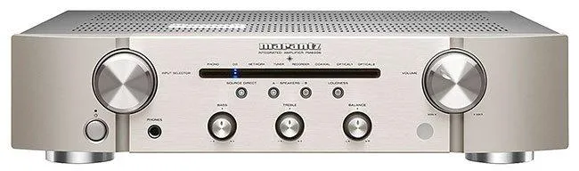 Marantz PM6006 amplificatore integrato stereo, oro silver, audio 2x45Watt, Current Feedback