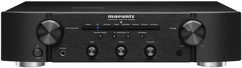 Marantz PM6006 amplificatore integrato stereo, Nero, audio 2x45Watt, Current Feedback