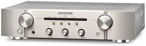 Marantz PM5005 Amplificatore Integrato Stereo Hi-Fi da 40W su 8, Silver Oro, entry level con ingressi digitali
