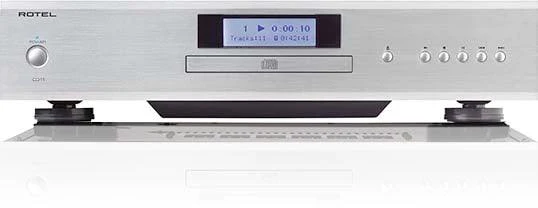 ROTEL CD-11 SILVER Lettore CD HIFI con sofisticata meccanica di alta precisione Sistema di conversione D/A Texas Instruments.