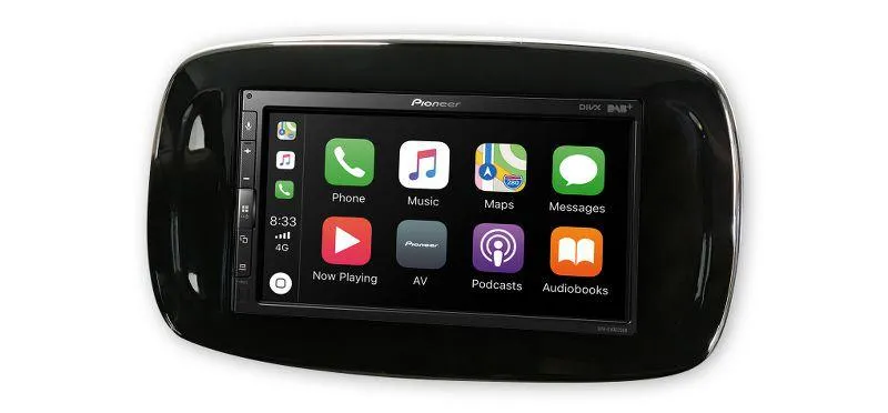 Pioneer SPH-EVO62DAB-SMAB autoradio per SMART Forfour (W453) / Fortwo (C453/A453)