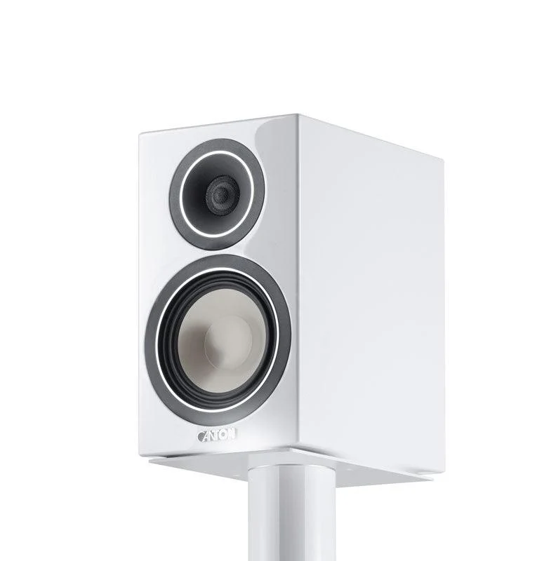 Canton Chrono SL 526.2 Diffusori acustici compatto colore Bianco da stand a 2 vie, cassa chiusa, 100W (COPPIA)