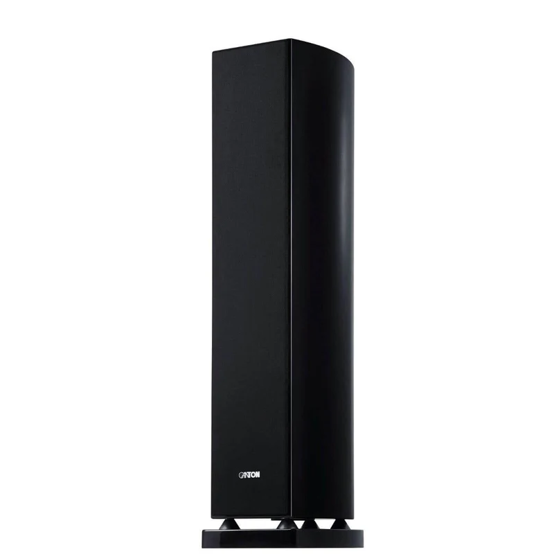 CANTON VENTO 896.2 DC diffusori acustici colore NERO a 3 Vie, sistema Bass-Reflex a 340W da pavimento (COPPIA)