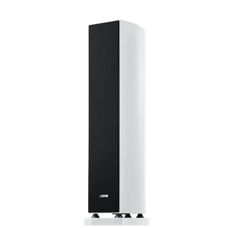 CANTON VENTO 896.2 DC diffusori acustici colore BIANCO a 3 Vie, sistema Bass-Reflex a 340W da pavimento (COPPIA)