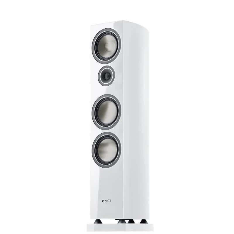 CANTON VENTO 886.2 DC diffusori acustici colore BIANCO a 3 Vie, sistema Bass-Reflex da pavimento (COPPIA)