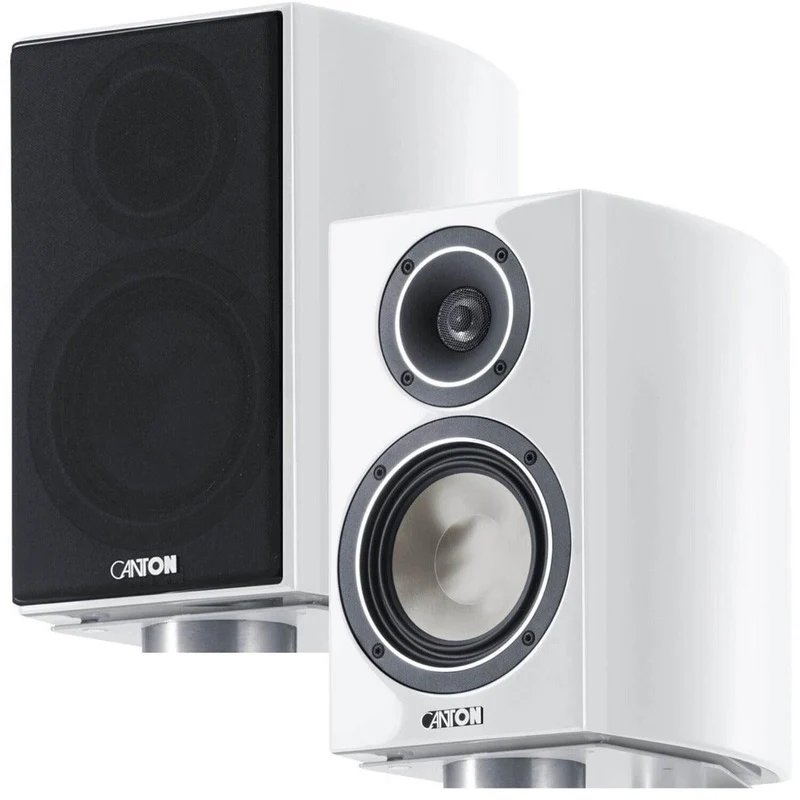 Canton VENTO 836.2 diffusore acustico colore BIANCO compatto a 2 vie, bass reflex, da stand (COPPIA)