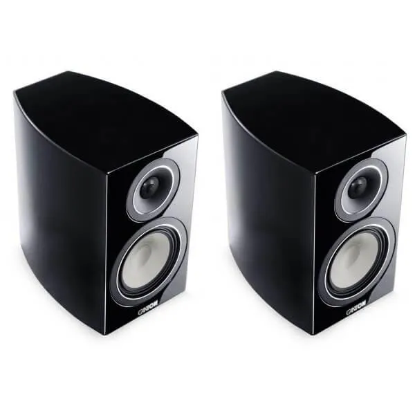 Canton VENTO 836.2 diffusore acustico colore NERO compatto a 2 vie, bass reflex, da stand (COPPIA)