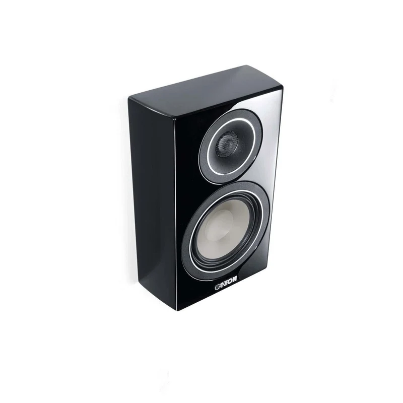 Canton Vento 816.2 coppia diffusori acustici da parete colore NERO a cassa chiusa, Wave-Surround (COPPIA)