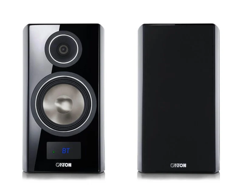 Canton SMART VENTO 3 diffusori acustici nero lucido da stand attivi con connessione wireless (COPPIA)