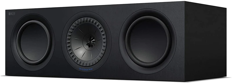 KEF Q250C BLACK diffusore centrale Black Ash Vinyl UNI-Q Midwoofer 130mm da 100W