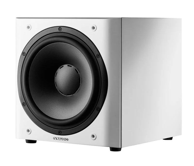 Dynaudio SUB 3 WH Subwoofer Hi-fi Satin WHITE amplificato, Woofer 24Cm, 300W