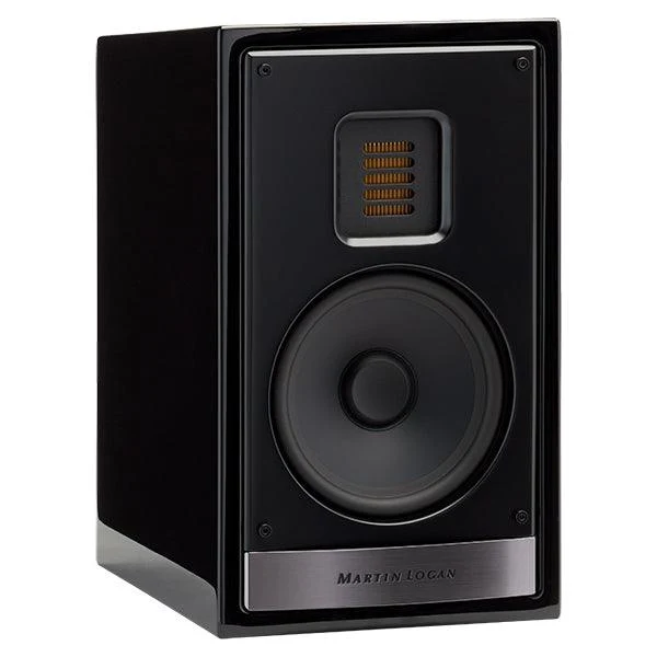 Martin Logan Motion 15i BLACK Coppia Diffusori bookshelf a 2 vie, woofer/midrange da 133mm, tweeter a nastro Folded MotionTM, 20-200W, 92dB
