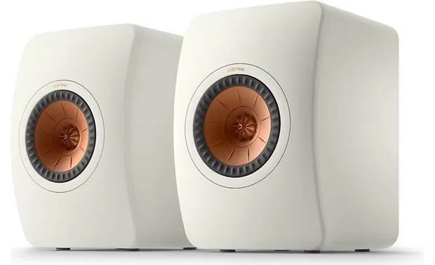 KEF LS50 META WHITE diffusori HiFi da scaffale Bianco Minerale Uni-Q con MAT