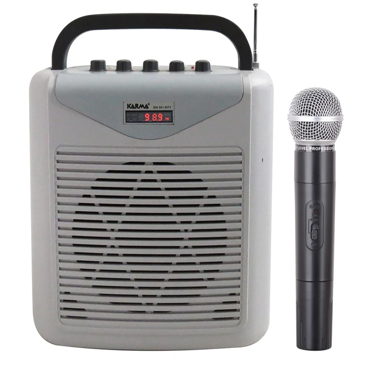 KARMA BM 861MP3 Diffusore amplificato con radiomicrofono