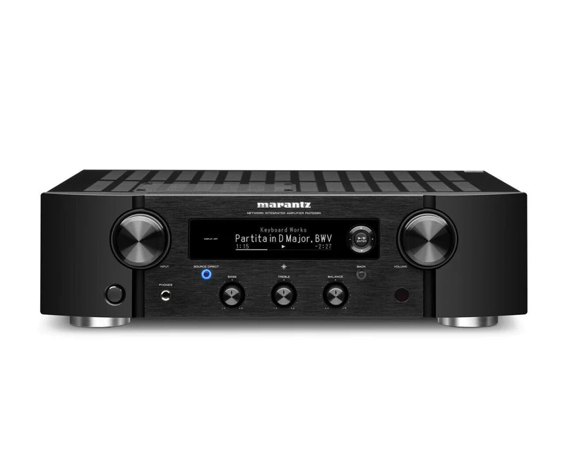 Marantz PM7000N BLACK Amplificatore integrato Hi-Fi di rete con Current Feedback e tecnologia HEOS