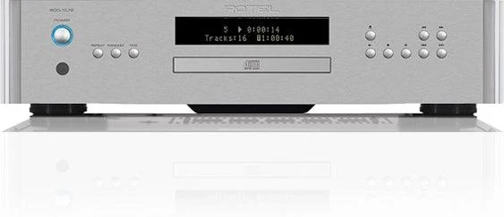 Rotel RCD-1572 SILVER Lettore CD sistema di conversione DAC Wolfson WM8740 24bit/192KHz