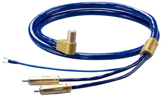 Ortofon 6NX-TSW 1010L Cavo phono per bracci a 5 pin a L / RCA da 1,20MT. Conduttori in rame purissimo 6N/5N OFC