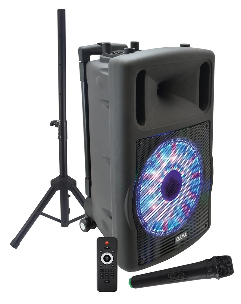 KARMA HPSB 12S Diffusore amplificato con radiomicrofono 700W PMPO