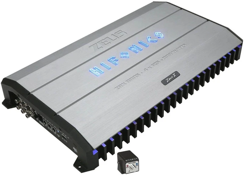 Hifonics Zeus ZRX-8805 amplificatore auto a 5 canali 75W x 4CH + 200W x 1CH 4Ohm