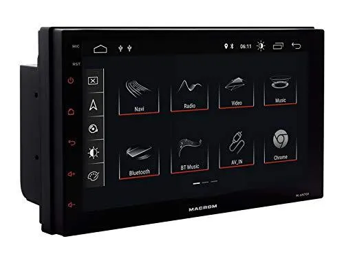 Macrom M-AN600 autoradio 2 DIN multimediale da 7'' con sistema Android