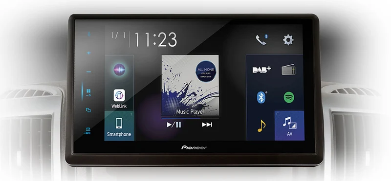 Pioneer SPH-EVO82DAB-DUC autoradio 2 din custom per FIAT DUCATO 8" con radio DAB+