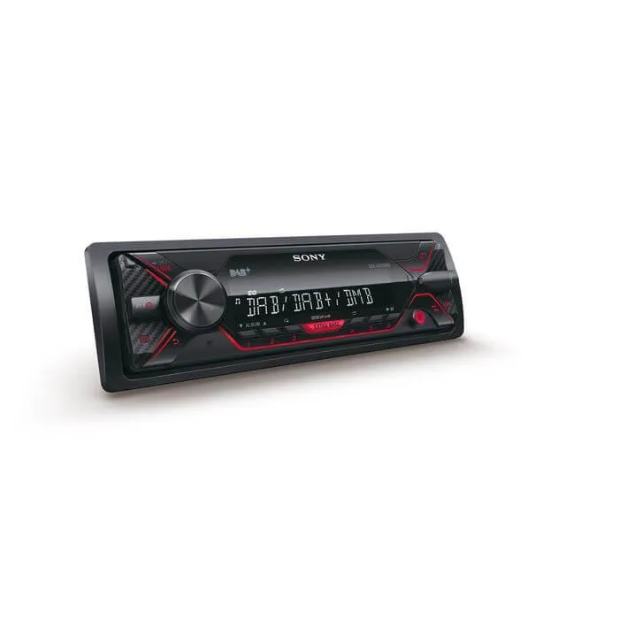 Sony DSX-A310DAB + antenna DAB autoradio 1 DIN con display LCD sintonizzatore DAB+ e USB 2.0