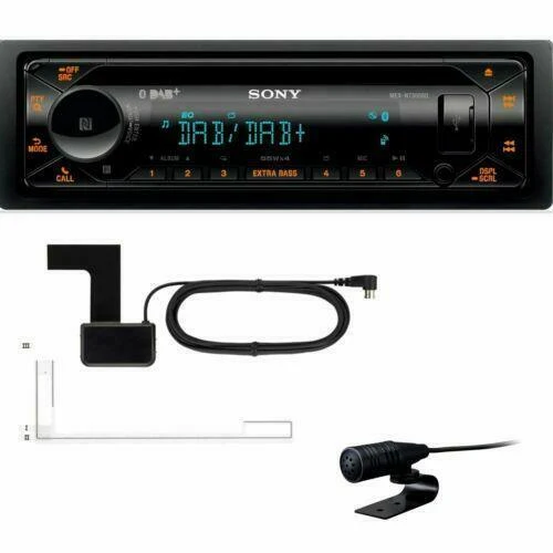 Sony MEX-N7300KIT autoradio 1 DIN DAB+ con Bluetooth e lettore CD ,USB, MP3 + Antenna DAB