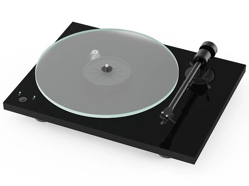 Pro-ject T1 PHONO SB giradischi hifi testina Ortofon OM5E stadio Phono MM, NERO