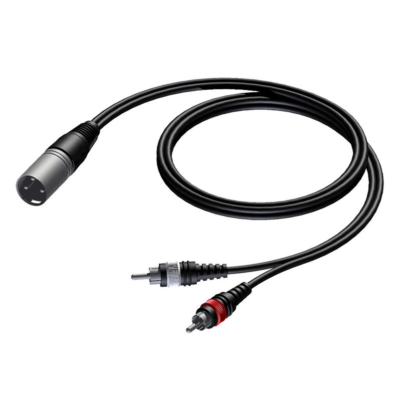 PROCAB CLA 703-10 Cavo audio 10mt XLR maschio/ 2xRCA maschio